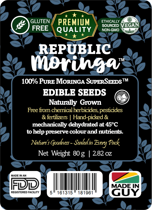 SuperSeeds Edible Seeds front label